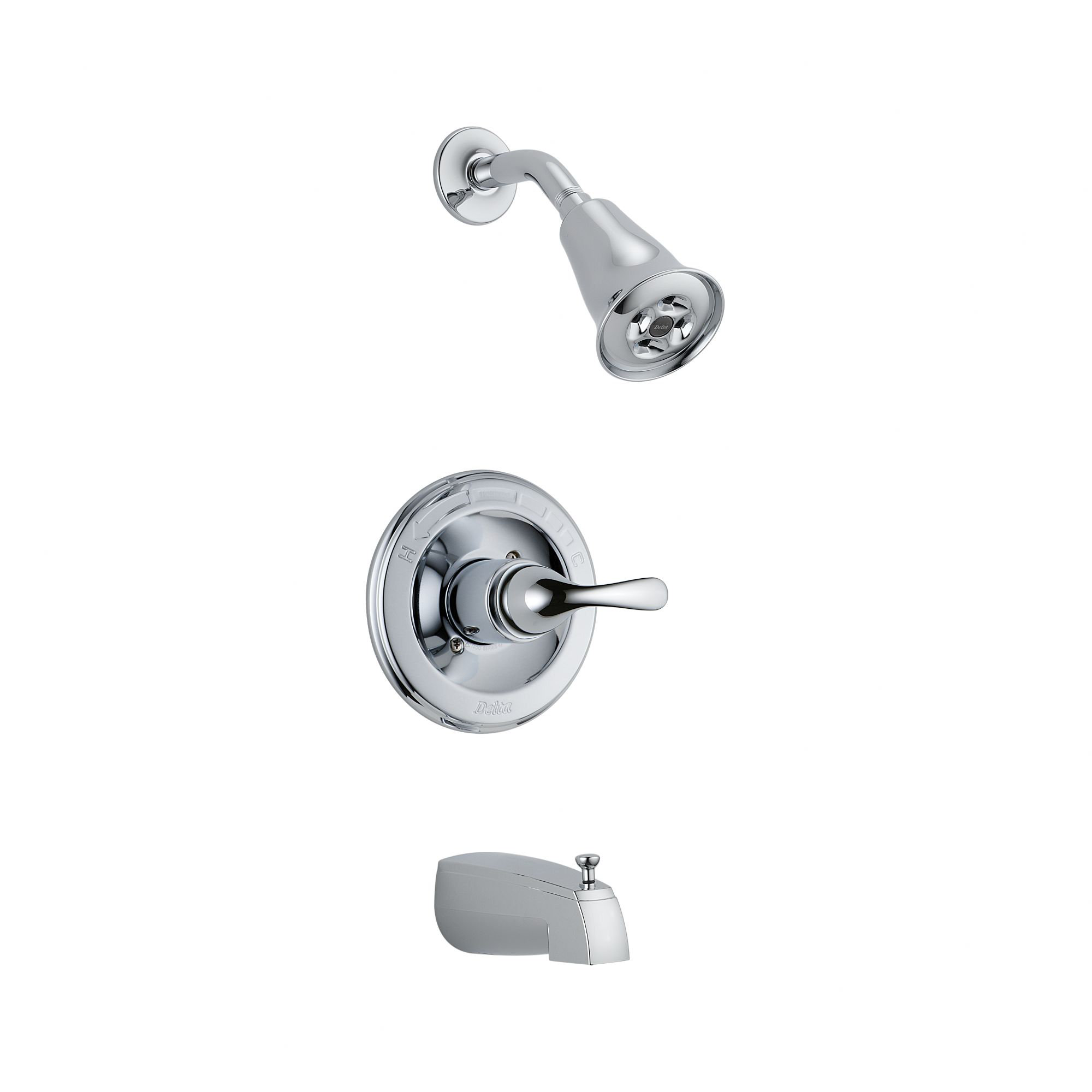 T13420 H2o Delta Other Core Tub And Shower Faucet Trim With Lever