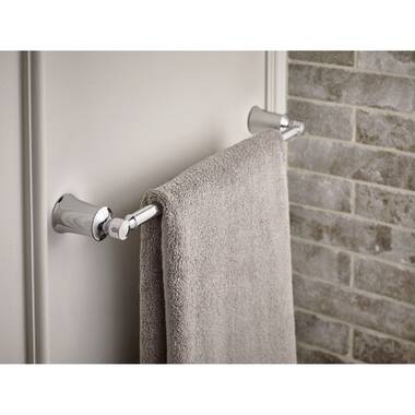 Towel Bar in Polished Chrome DN4418CH Moen Vale Vale 18 in 