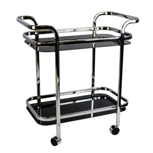 2 Tier Bar Cart by Sagebrook Home