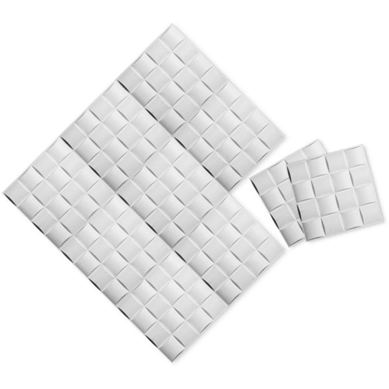 Orren Ellis Wertz 20 X 20 Vinyl Wall Paneling In White Wayfair