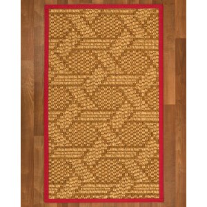 Aalin Hand-Woven Beige Area Rug