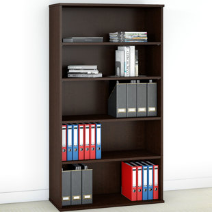5 Shelf Standard Bookcase By Bush Business Furniture