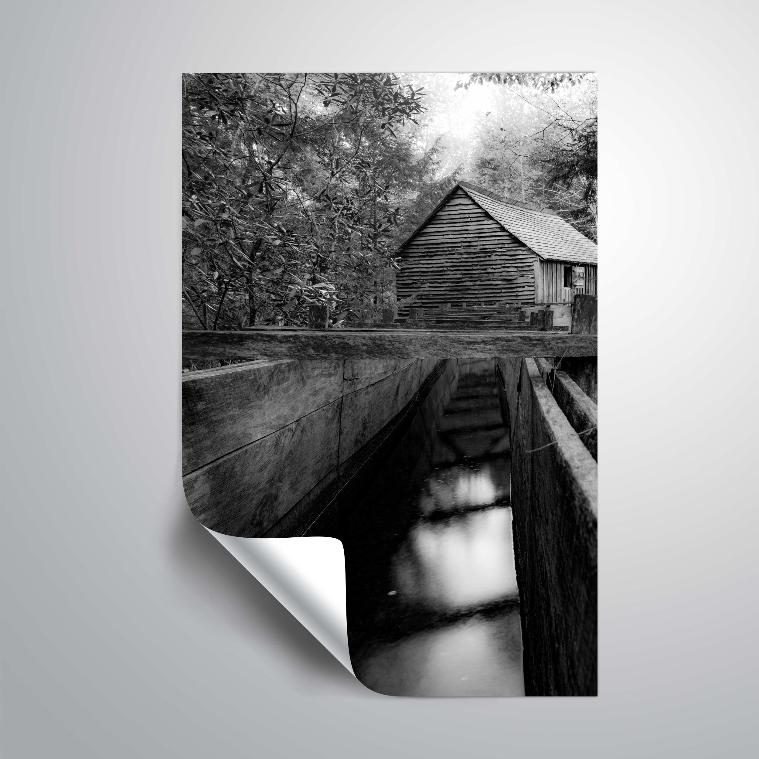 12 by 18-Inch ArtWall Dan Wilsons New York-Watkins Glen Art Appeelz Removable Graphic Wall Art
