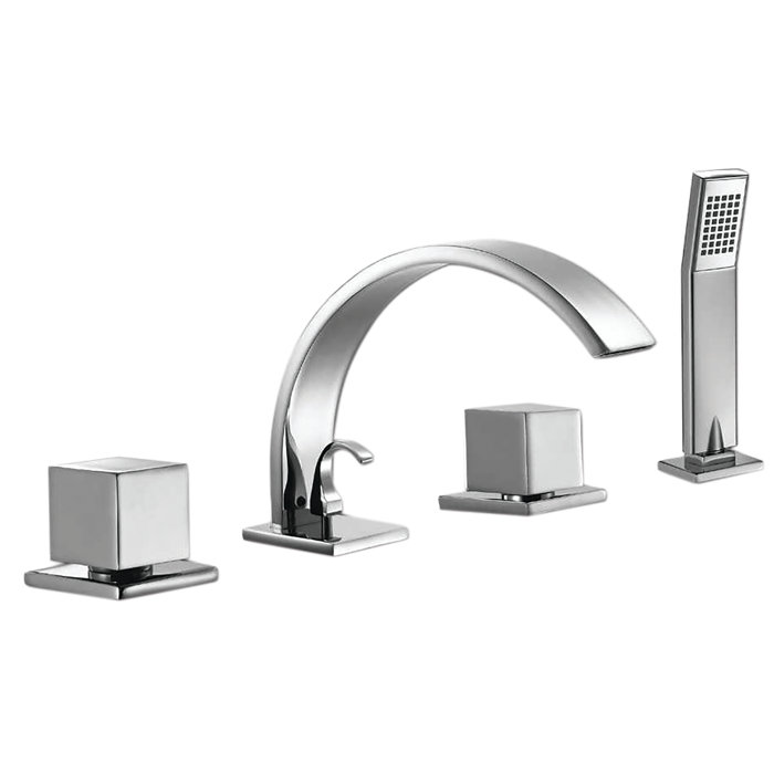 Valley Acrylic Ltd Affordable Luxury Arched Spout Double Handle