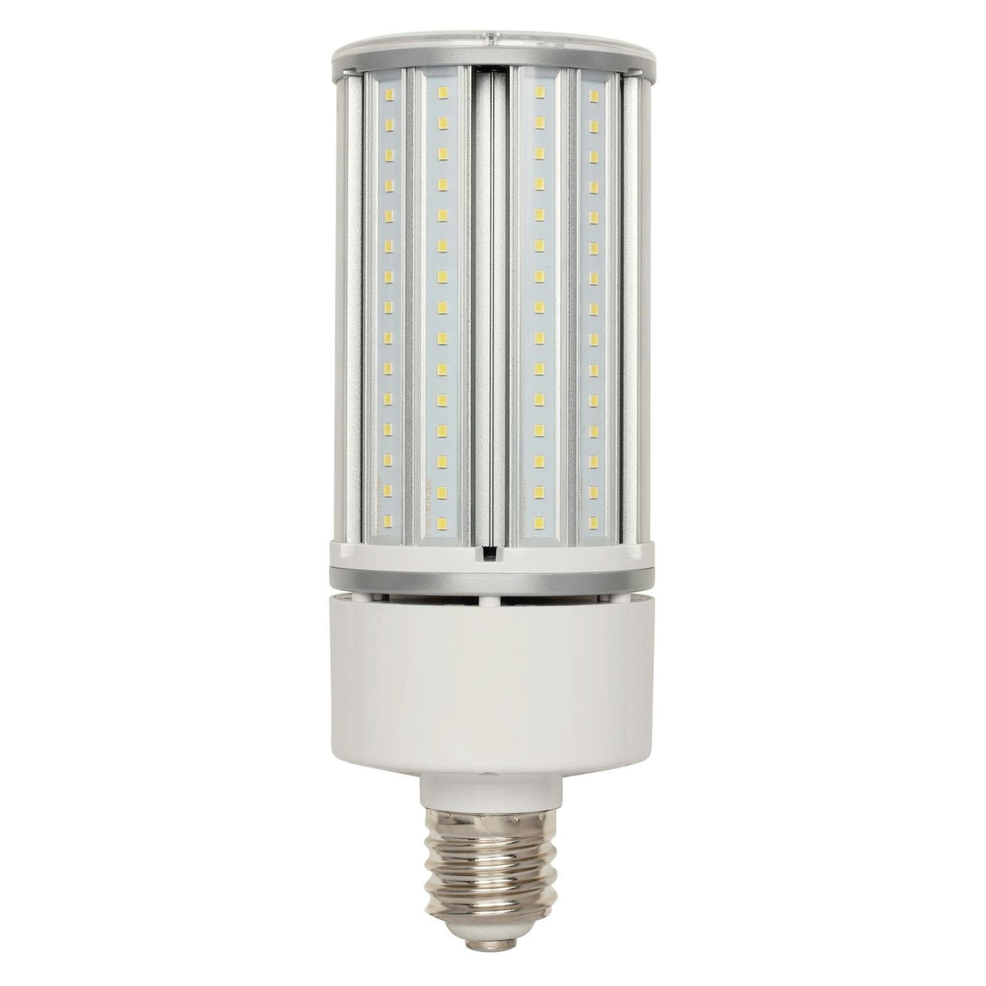 35W Super Bright LED Light Bulb E26 with E39 Mogul Base Adapter LED Bulb Daylight 250 Watt Equivalent 6500K 3800Lm Brightest Corn Row Light Bulb for Garage Warehouse Commercial Ceiling Factory Barn 