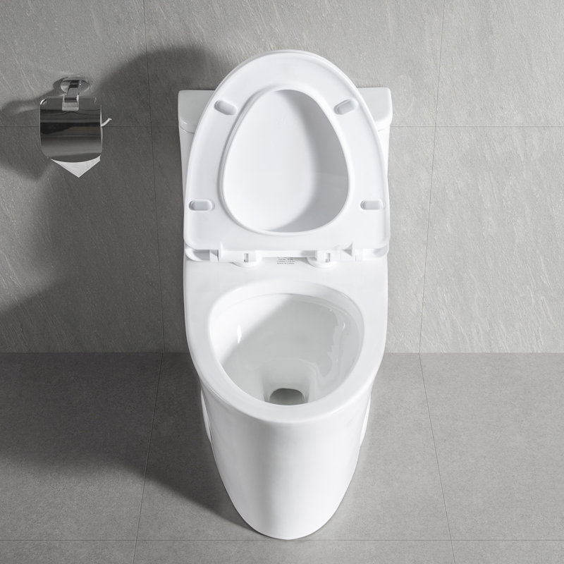 Deervalley Yodar 1 28 Gpf Water Efficient Elongated One Piece Toilet Seat Included Reviews Wayfair