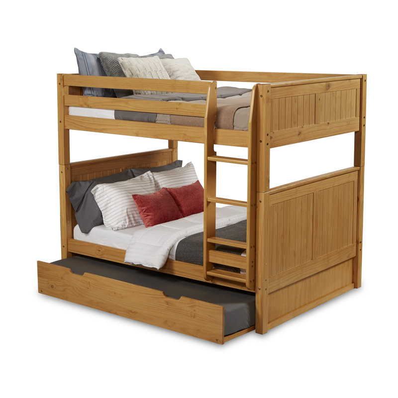 amani full over full bunk bed with trundle