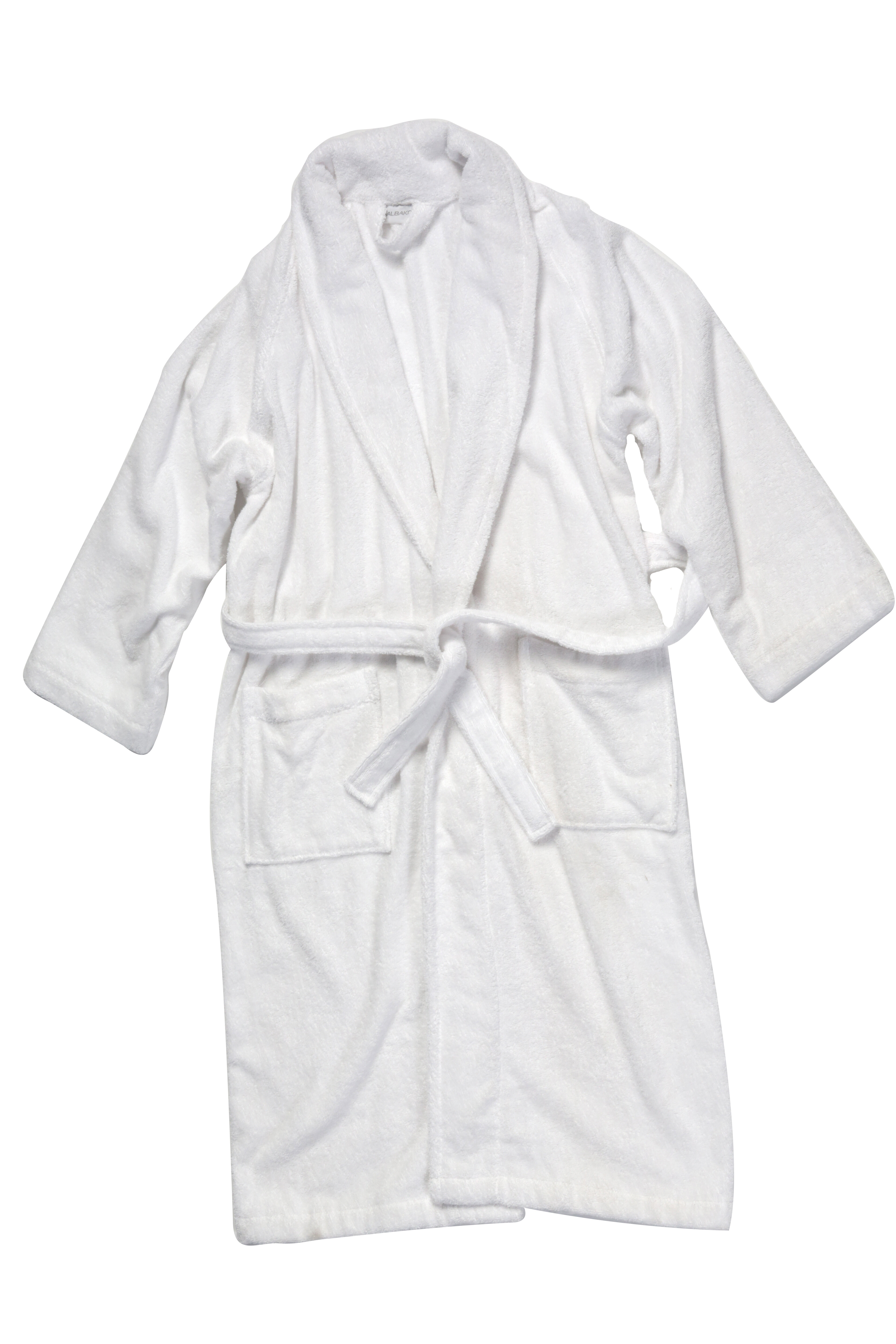 One Size Medium Unisex Hotel Commercial 100% Cotton Terry Towelling Bath Robe 