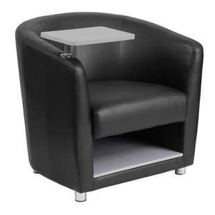 Skyee Leather Guest Chair by Latitude Run