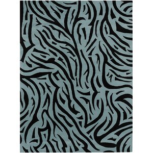 Harlyn Blue/Black Area Rug