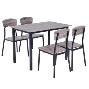 Small Table And Chairs Wayfair Co Uk Deacon Dinning Table Set With 4 Chairs