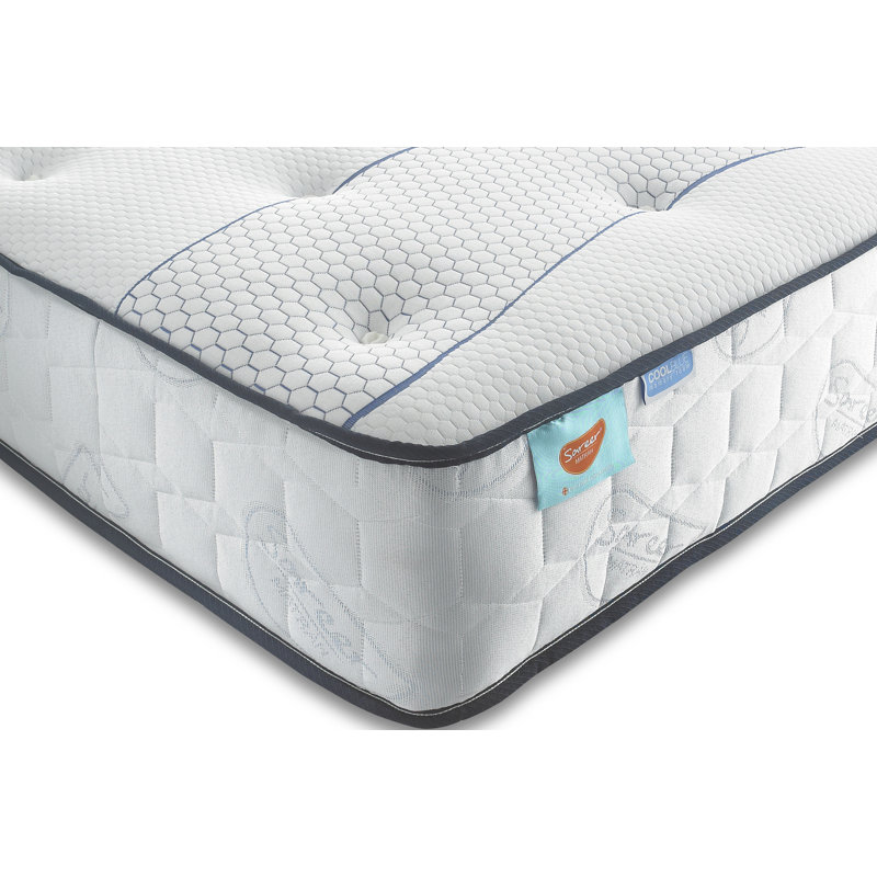 Wayfair Sleep Cool Blue Memory Coil Mattress Reviews Wayfair Co Uk