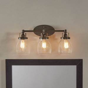Bathroom Light Industrial industrial bathroom vanity lighting you'll love | wayfair Bathroom Light Industrial industrial bathroom vanity lighting you'll love | wayfair