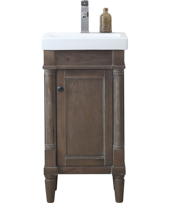 Gracie Oaks Malena 18 Single Sink Bathroom Vanity Set Reviews Gracie Oaks Malena 18 Single Sink
