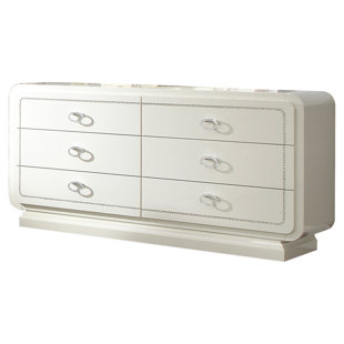 Hassan 6 Drawer Double Dresser by Rosdorf Park