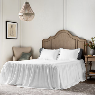 Dust Ruffle For 4 Poster Bed Wayfair