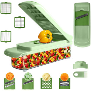 Lifewit Super Slicer Plus Vegetable Fruit Dicer Cutter Chopper Nicer Grater ABS