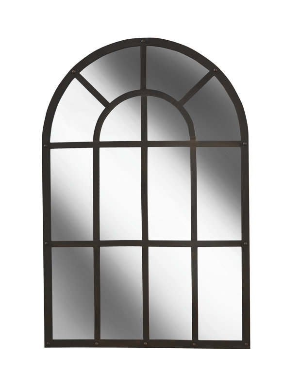 Furniture Classics LTD Iron Arched Mirror & Reviews Wayfair