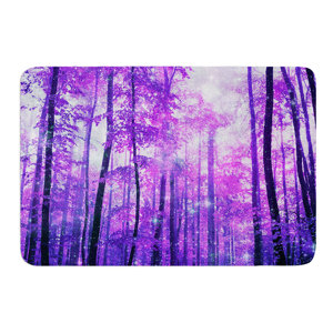 Magic Woods by Iris Lehnhardt Bath Mat