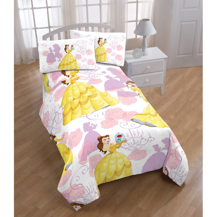 beauty and the beast crib set