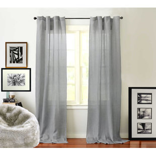 Bellagio Linen Curtains Wayfair Ca