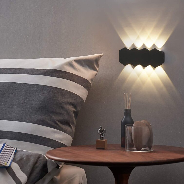 LED Außenleuchte mit Bewegungsmelder Zimmer Flur Küchen Wandleuchte Wandlampe 
