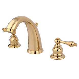 Go to store & view more images Kingston Brass Victorian Widespread Bathroom Faucet with Brass Pop-Up Drain