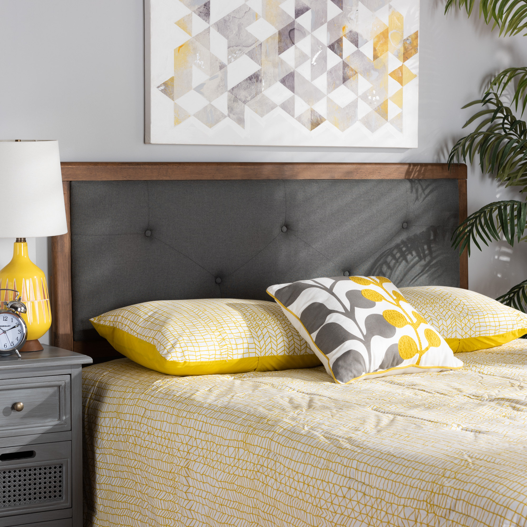 Millwood Pines Janina Upholstered Headboard & Reviews Wayfair