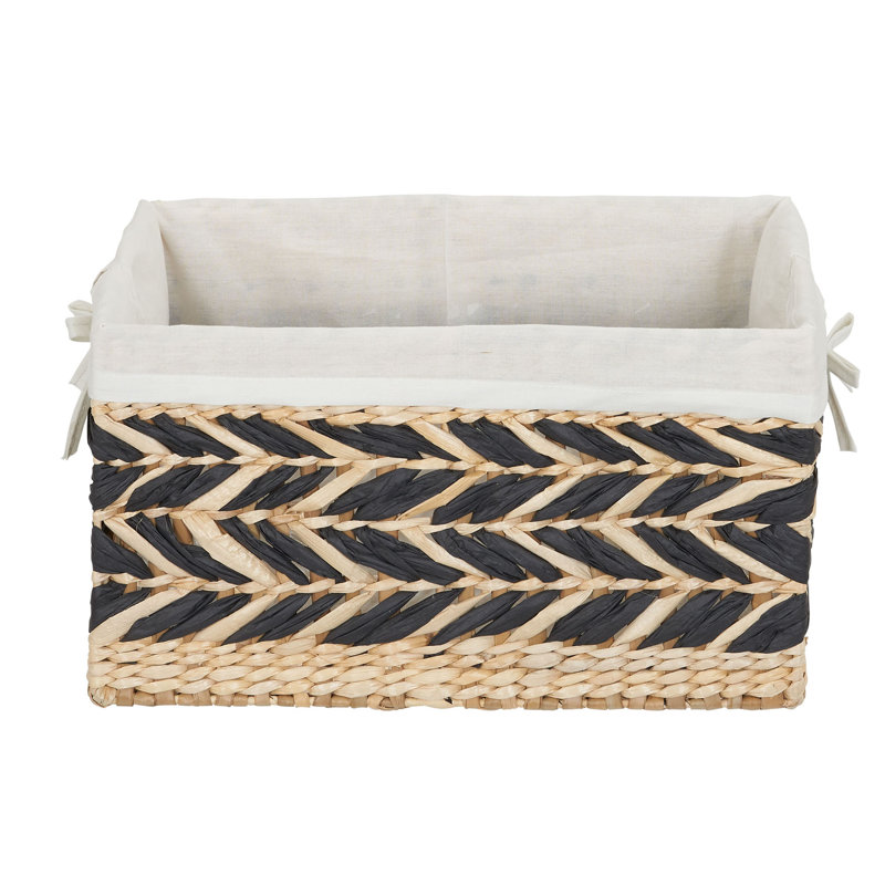 Ebern Designs Decorative Storage Band Wicker Basket Reviews