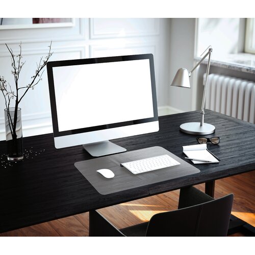 Symple Stuff Desktex Vinyl Crystal Clear Desk Pad Reviews Wayfair