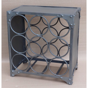 Weinregal Square Iron für 9 Fl. von Home Loft C..