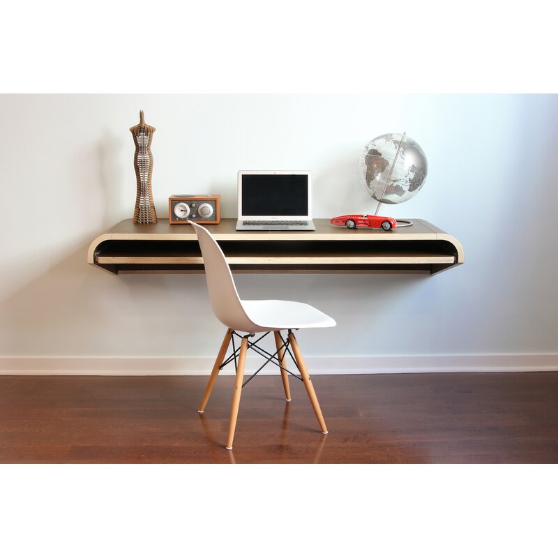 Orange22 Minimal Floating Desk Reviews Wayfair