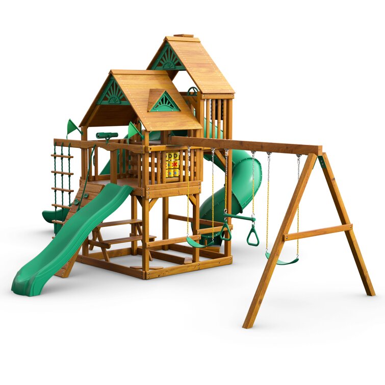 Gorilla Playsets Great Skye Ii Swing Set Reviews Wayfair