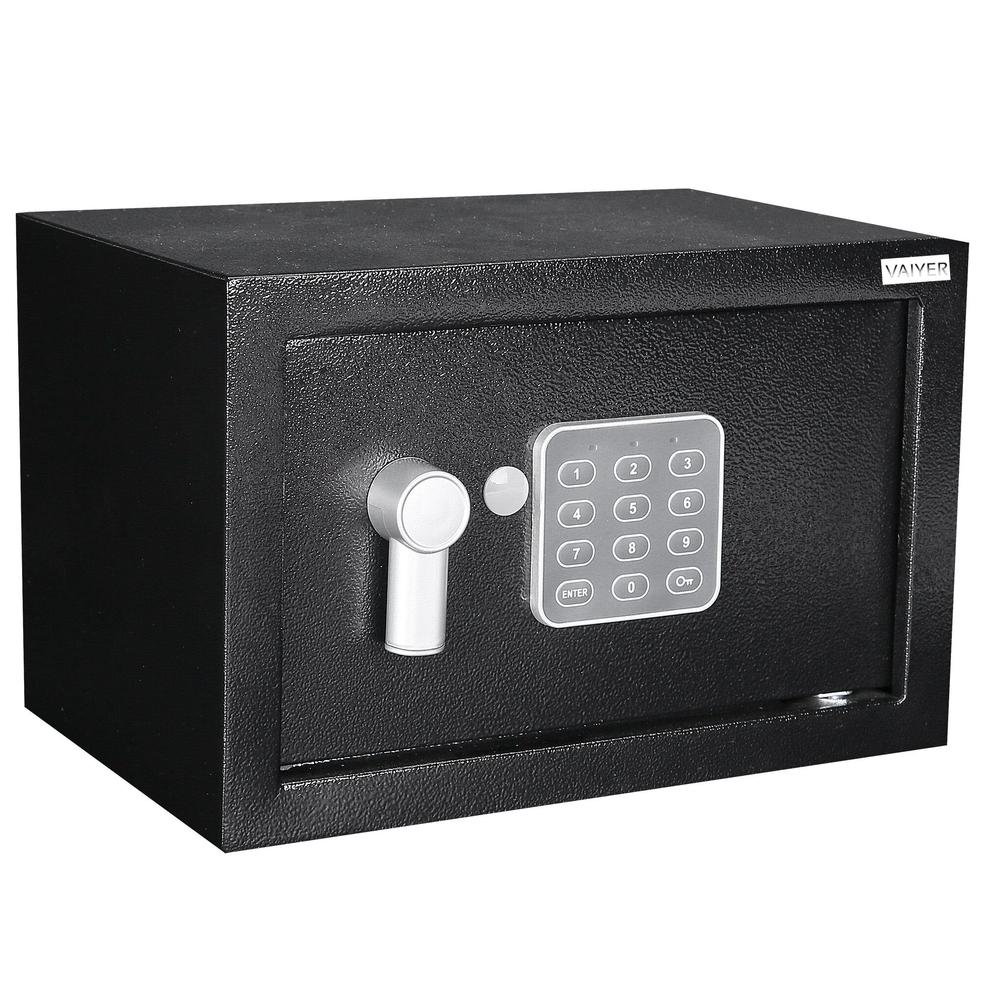 Hotel TIGERKING Personal Safe Security Digital Lock Box Key Combination Code Safe Box Steel Money Box Electronic Small Safes for Home Office