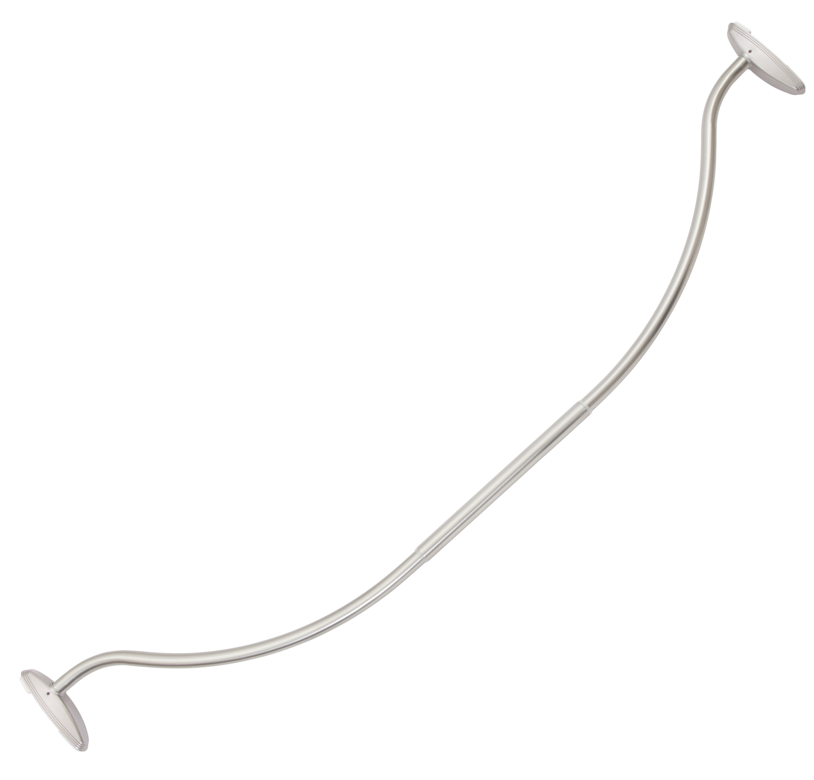 Kenney Twist And Fit No Tools 72 Adjustable Curved Tension Shower