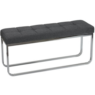 Go to store & view more images Cortesi Home Nola Upholstered Bench