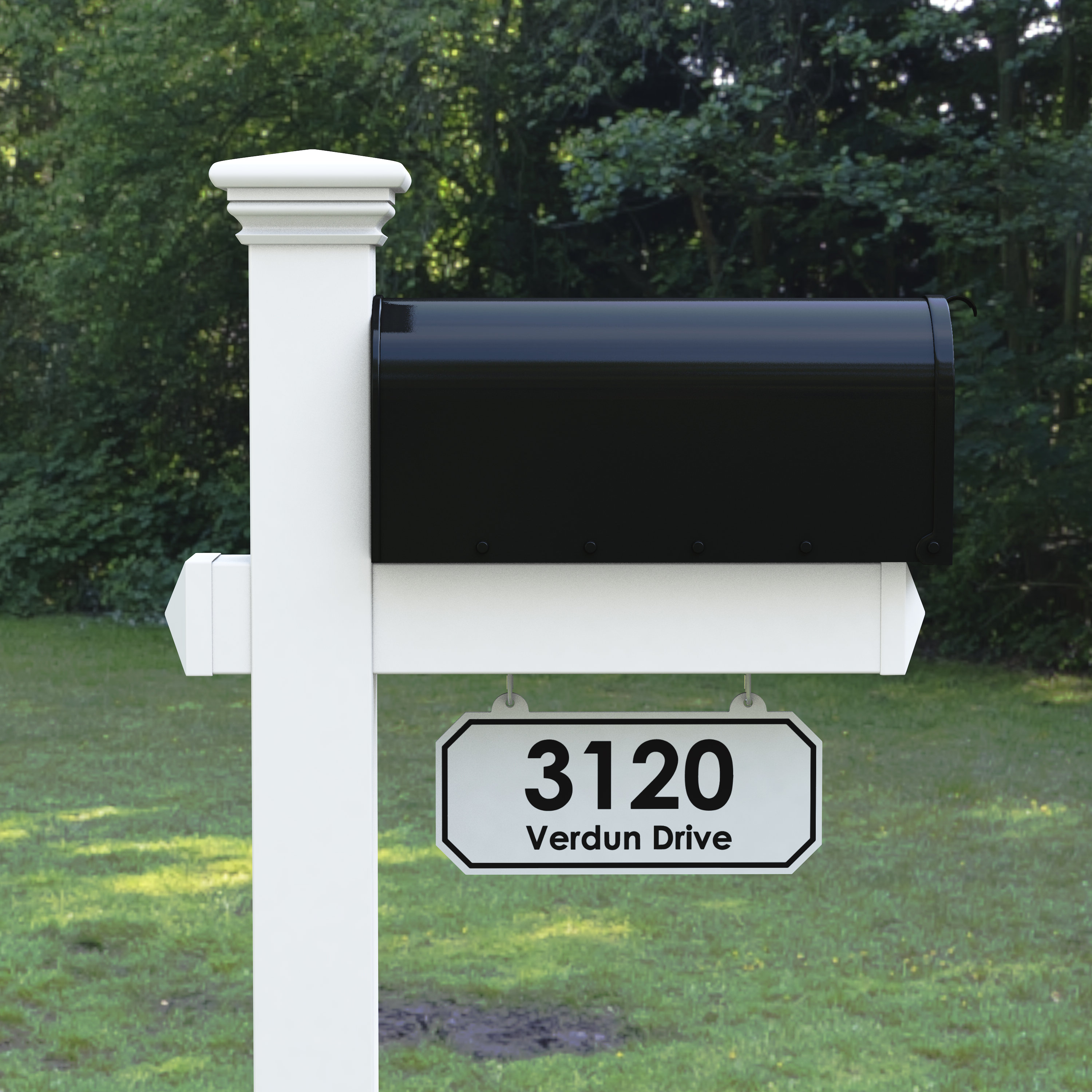 4EverProducts Post Mounted Mailbox & Reviews Wayfair