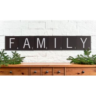 Scrabble Letters Wall Decor Wayfair