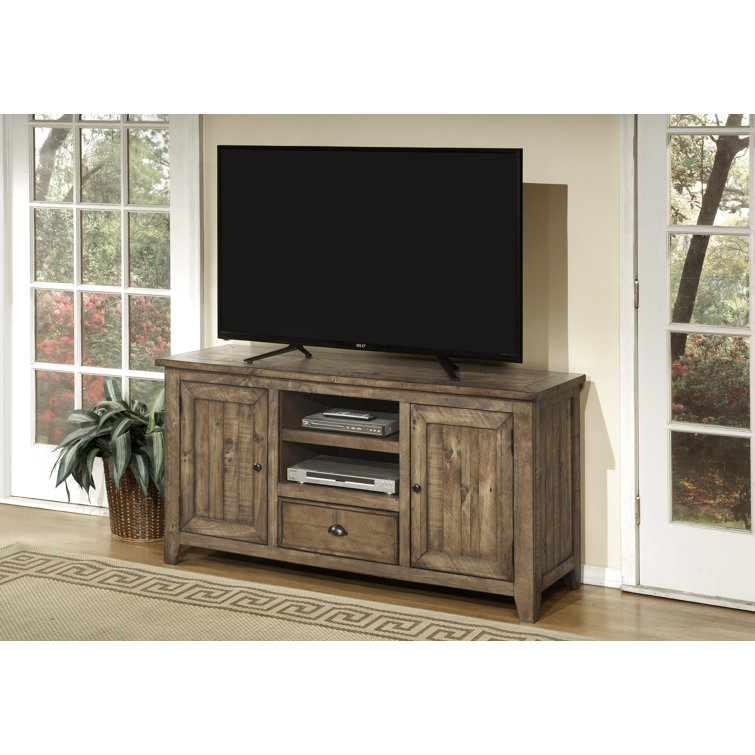 Rustic Wooden TV Stand Wood Furniture Media Cabinet Cream Coffee Console Tables