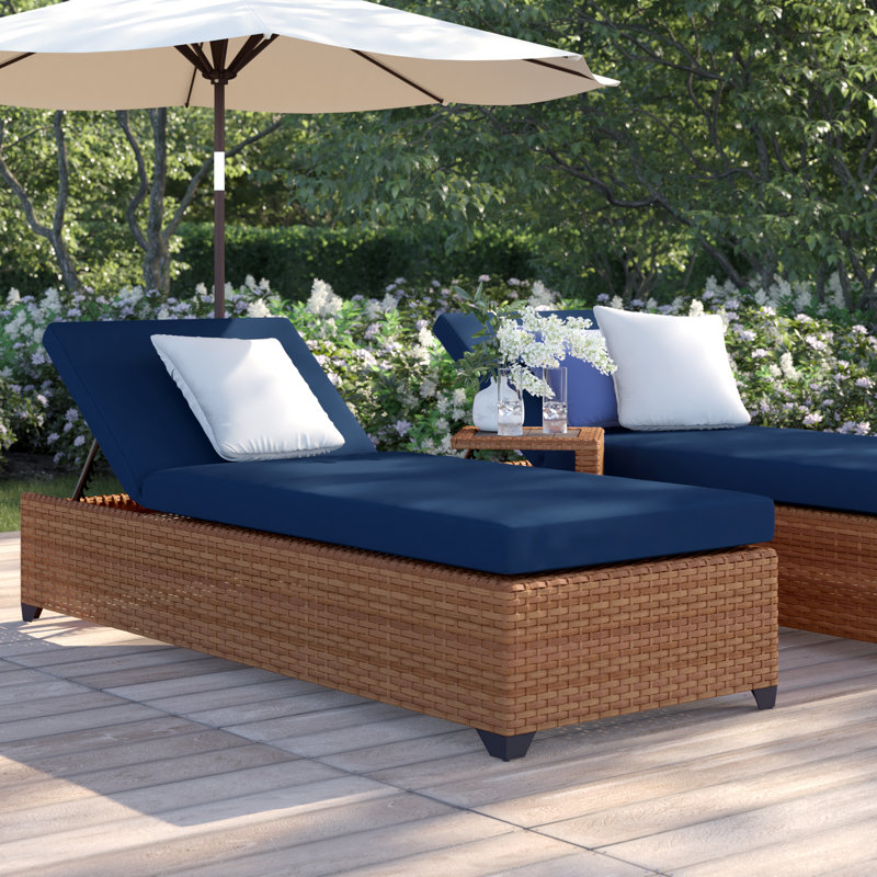 Sol 72 Outdoor Waterbury Sun Lounge Set With Cushions And Table Reviews Wayfair