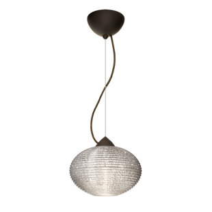 Go to store & view more images Pape 1-Light Globe Pendant by Besa Lighting
