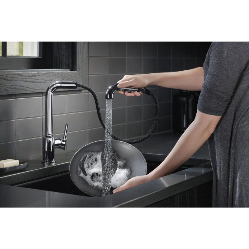 K 7505 Bl Cp Vs Kohler Purist Single Hole Kitchen Sink Faucet With