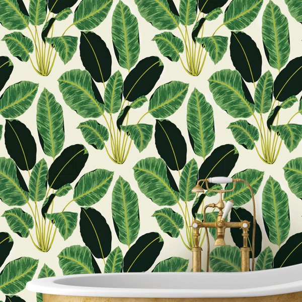 Bloomsbury Market Ewalt Hojas Cubanas Emerald 33 L X 20 5 W