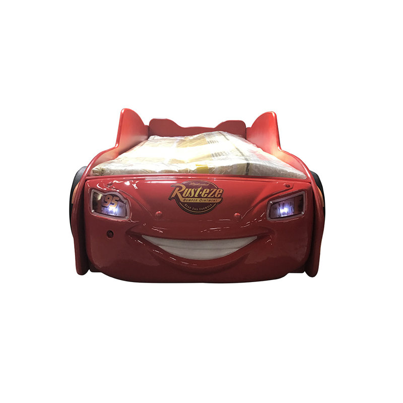 Disney Pixar Lightning Mcqueen Cars Red Memory Foam Bath Mat//Rug