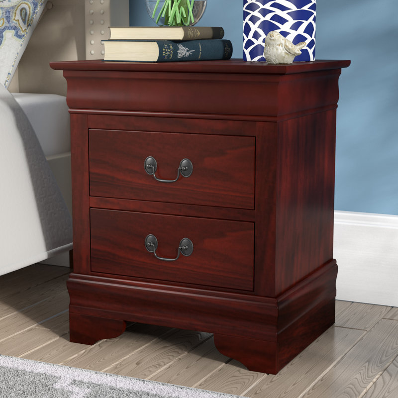 Darby Home Co Oldbury 2 Drawer Nightstand Reviews Wayfair