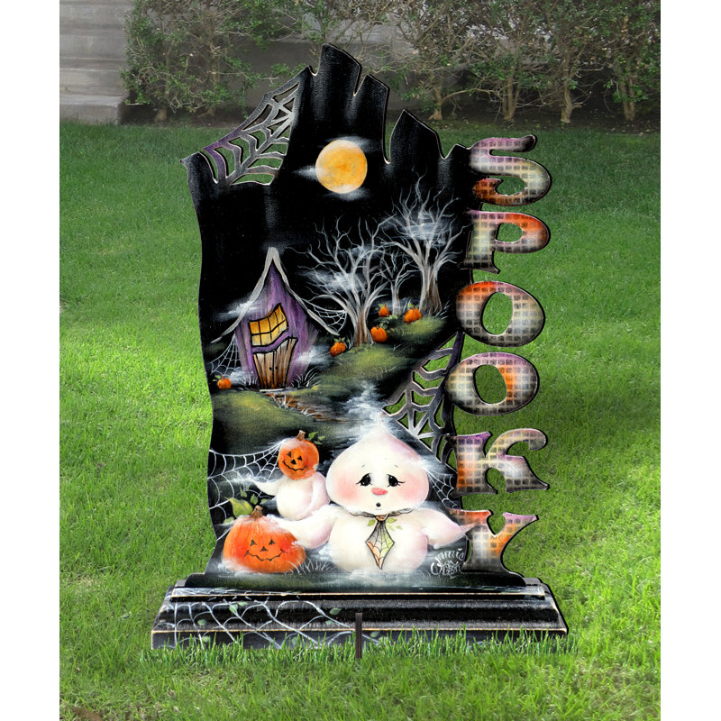 The Holiday Aisle Fall Halloween Free Standing Outdoor Decoration