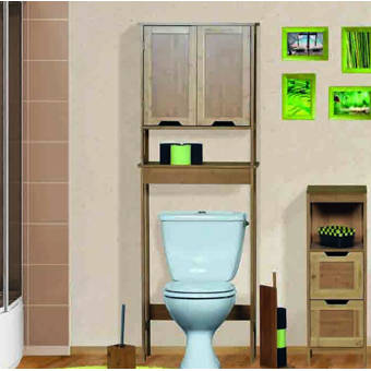 Wrought Studio Kennison 21 06 W X 71 65 H Over The Toilet Reviews Wayfair