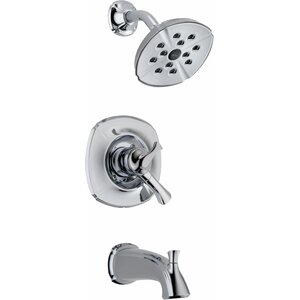 Addison Pressure Balance Diverter Tub and Shower Faucet Trim with Lever Handles