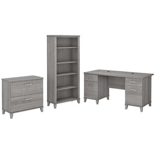 gray office furniture