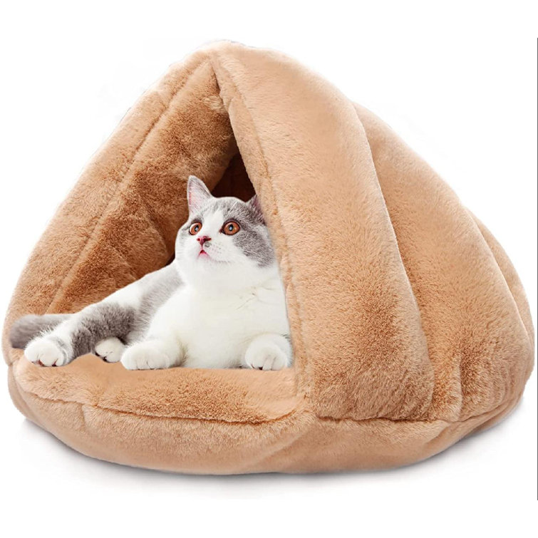 self warming cat cave
